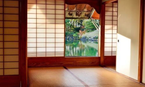 岡山の注文住宅｜木製サッシ　和室