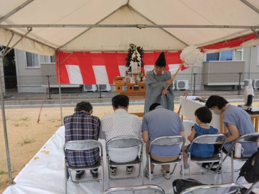岡山の住宅 ｜地鎮祭2