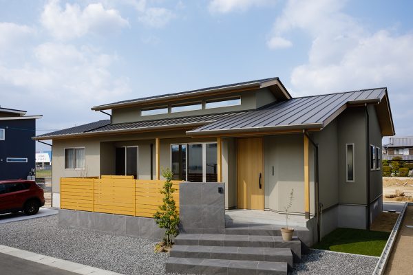 岡山の注文住宅｜ぬり壁　外壁施工事例　イチマルホーム