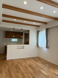 岡山の注文住宅｜イメージパース　CAD　リビング