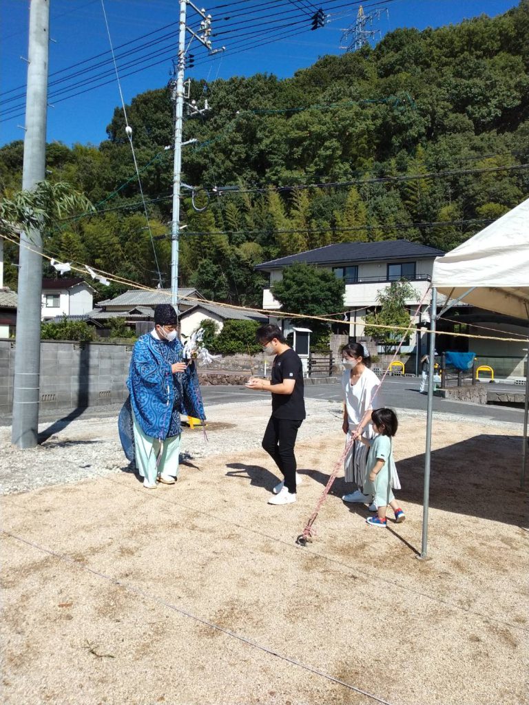 岡山の注文住宅｜地鎮祭