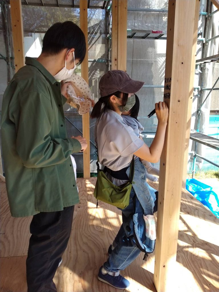 岡山の注文住宅｜上棟　赤磐市　イチマルホーム