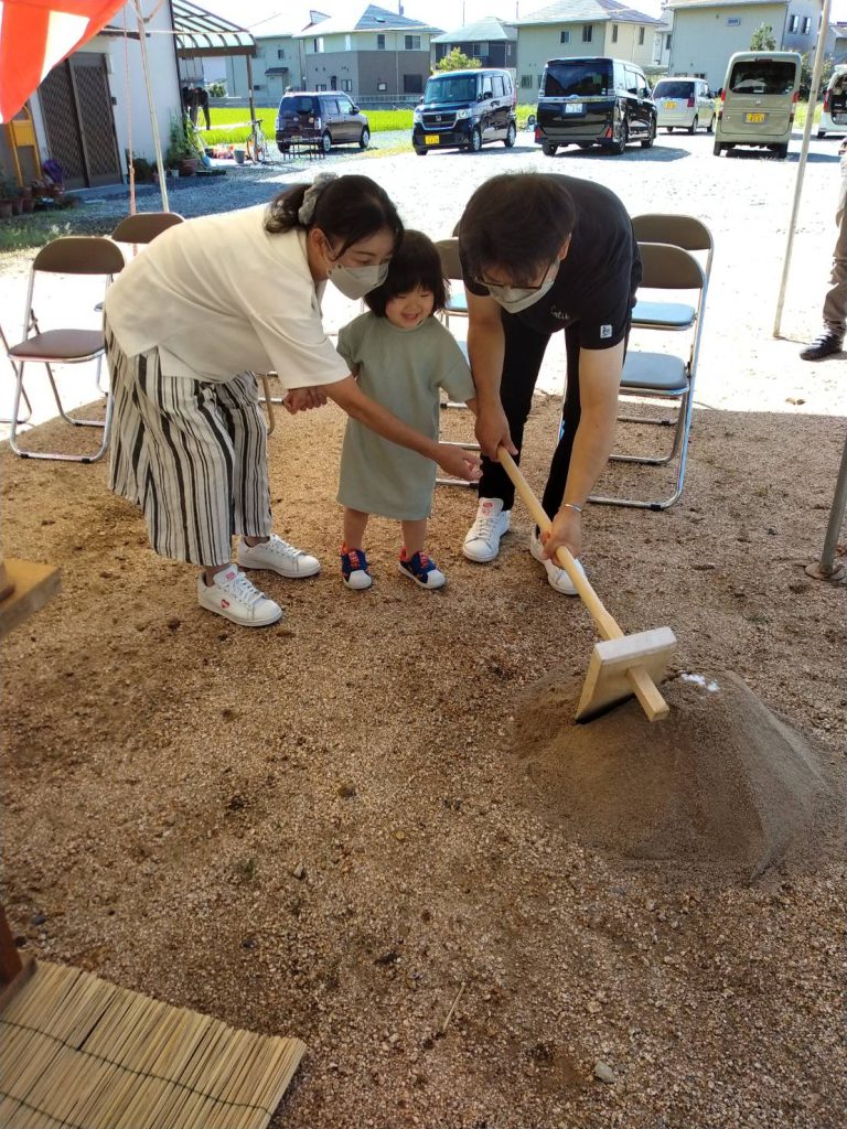 岡山の注文住宅｜地鎮祭　くわいれ