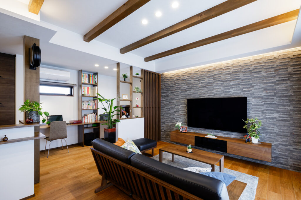 岡山の注文住宅|観葉植物 イチマルホーム