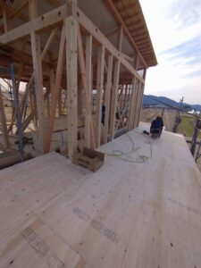 岡山の注文住宅｜上棟　イチマルホーム