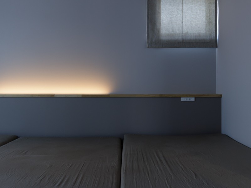 ホテルライクな寝室 施工事例|岡山の注文住宅 イチマルホーム