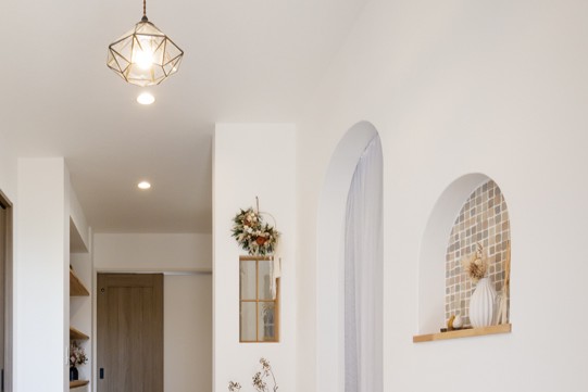 玄関ニッチ|施工事例 イチマルホーム