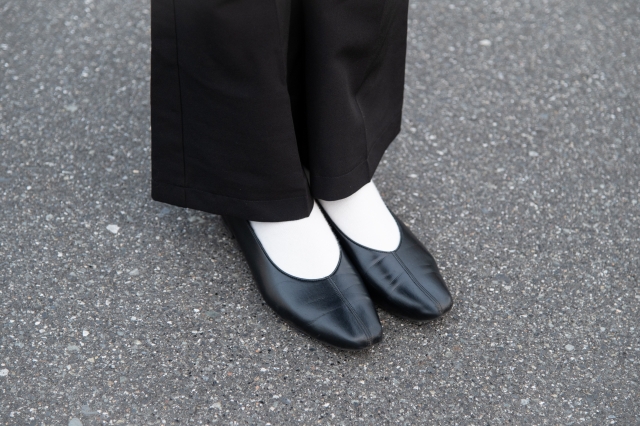 上棟式にも向いているパンプス