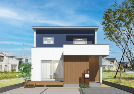 岡山市白石完成見学会外観1