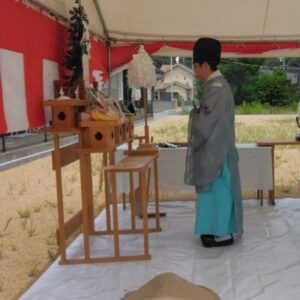 岡山の住宅 ｜地鎮祭1