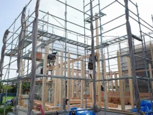 岡山の注文住宅|イチマルホーム 上棟