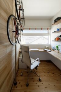 岡山の注文住宅|施工事例 自然が感じられるシンプルな家 書斎 イチマルホーム