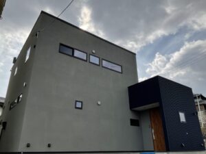 岡山の注文住宅｜お引渡し　外観　イチマルホーム
